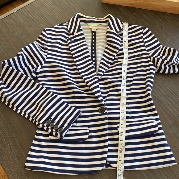 Merona ladies striped blazer in size extra small. - Picture 8 of 9